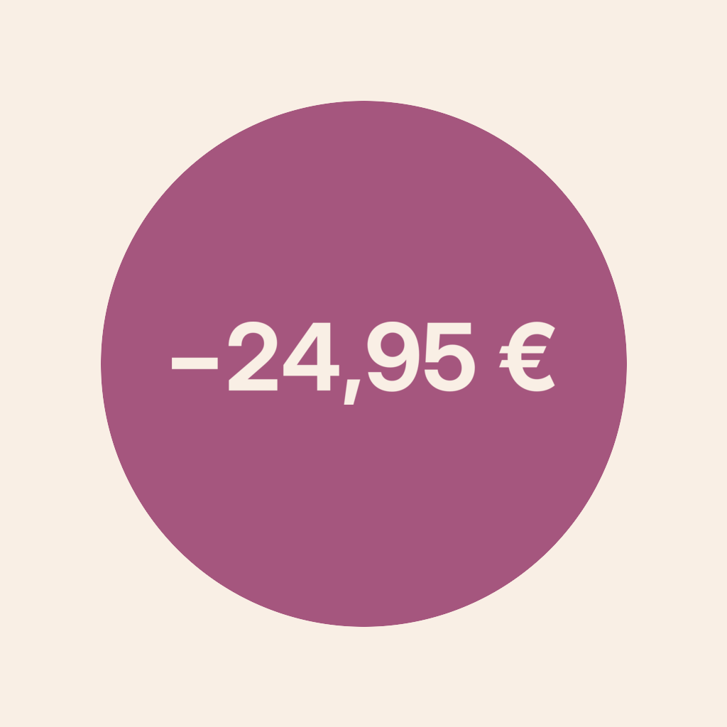 Descuento de 24,95 €